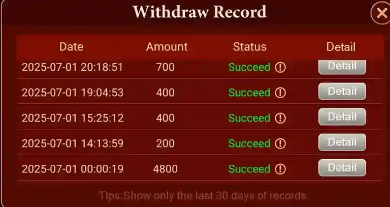 Instant Paytm and UPI Withdrawals on As Game App